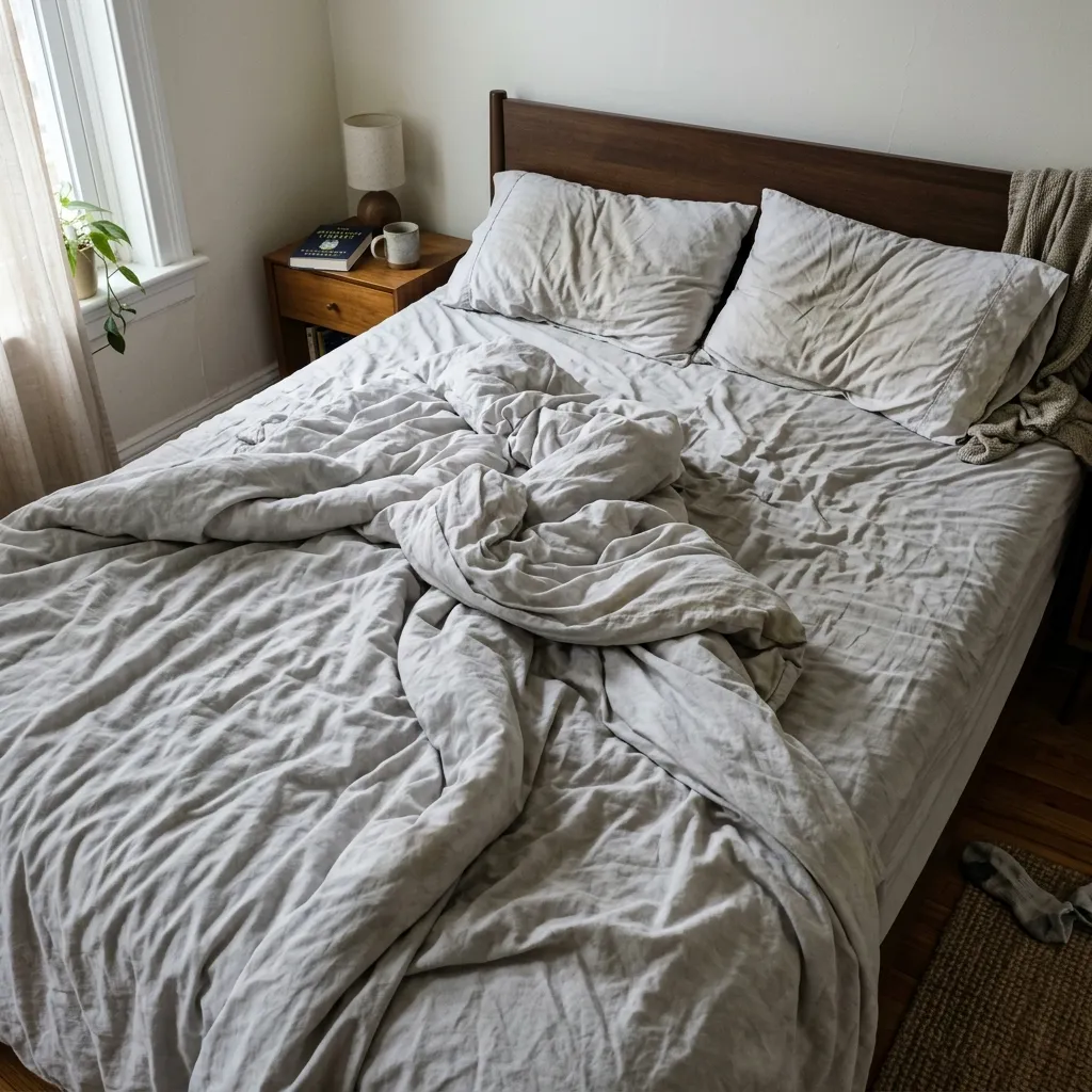 Bedding Cleaning - Before