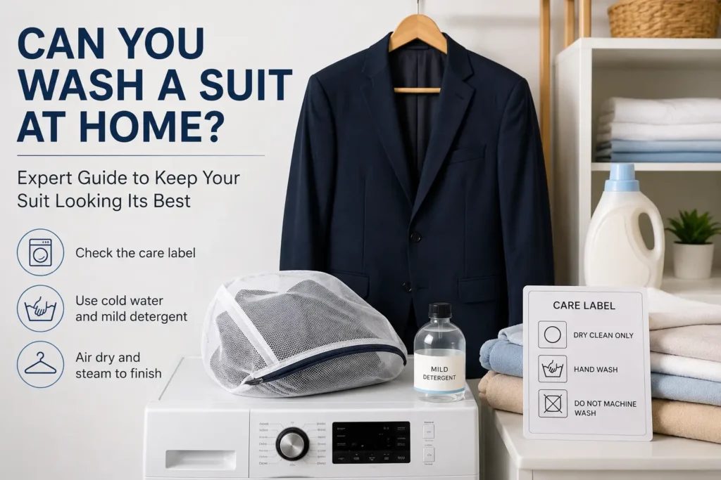 Can You Wash a Suit at Home?